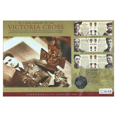 2006 BU 50p Coin - 150th Anniversary Victoria Cross (Awards)